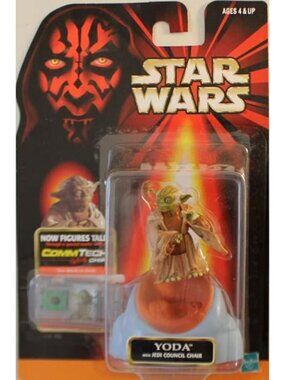 Star Wars Episode 1 - Yoda W/Council Chair NEW